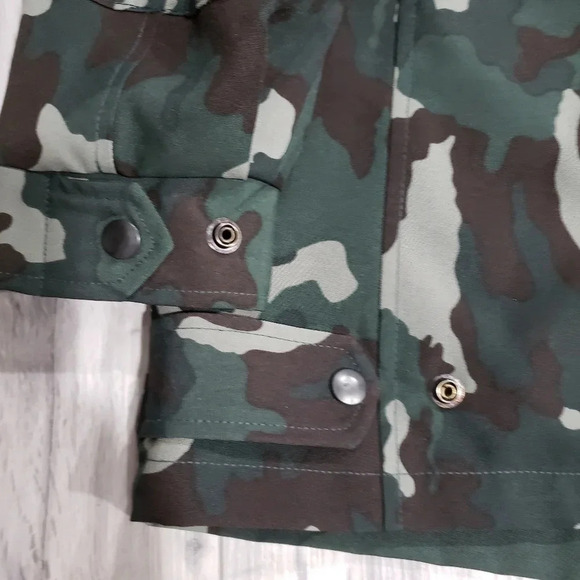 Vetements Burtmar Womans Army Garrison Camo Jacket Size 6734-1/2/36. - Picture 4 of 6